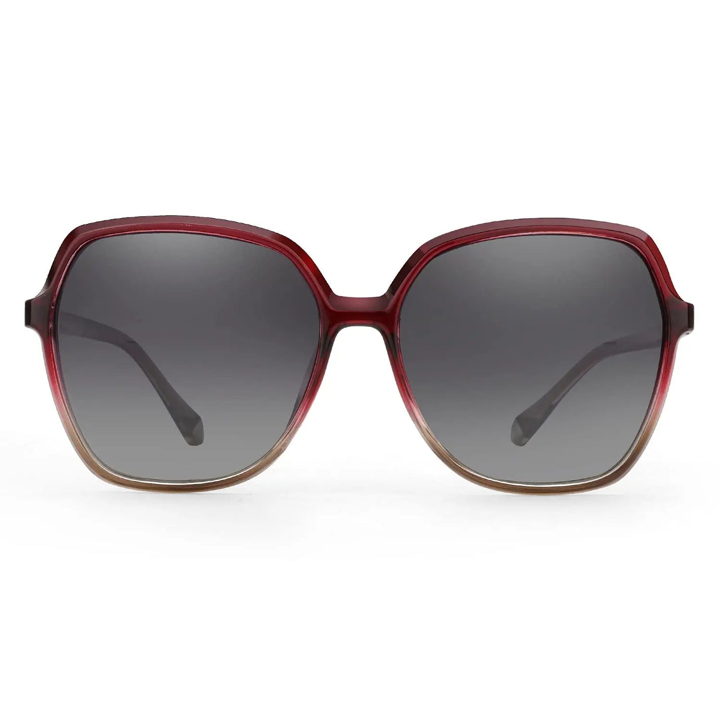 Oversized Polarized Sunglasses for Women Big Square Frame UV400 Sun Glasses Luxury Brand Design Dirving Shades Ladies