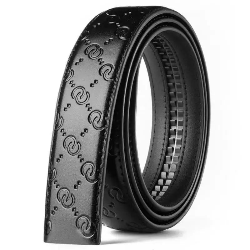 Cintos de couro genuíno para homens e mulheres, fivela automática de metal, marca de luxo, famoso estilo comercial, pulseira jea