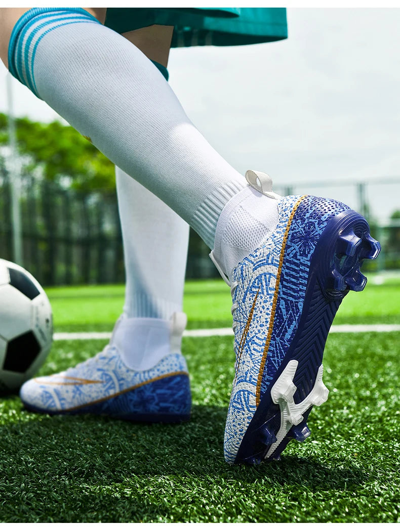 Men Outdoor FG/TF Football Boots Futsal Professional Unisex Soccer Shoes