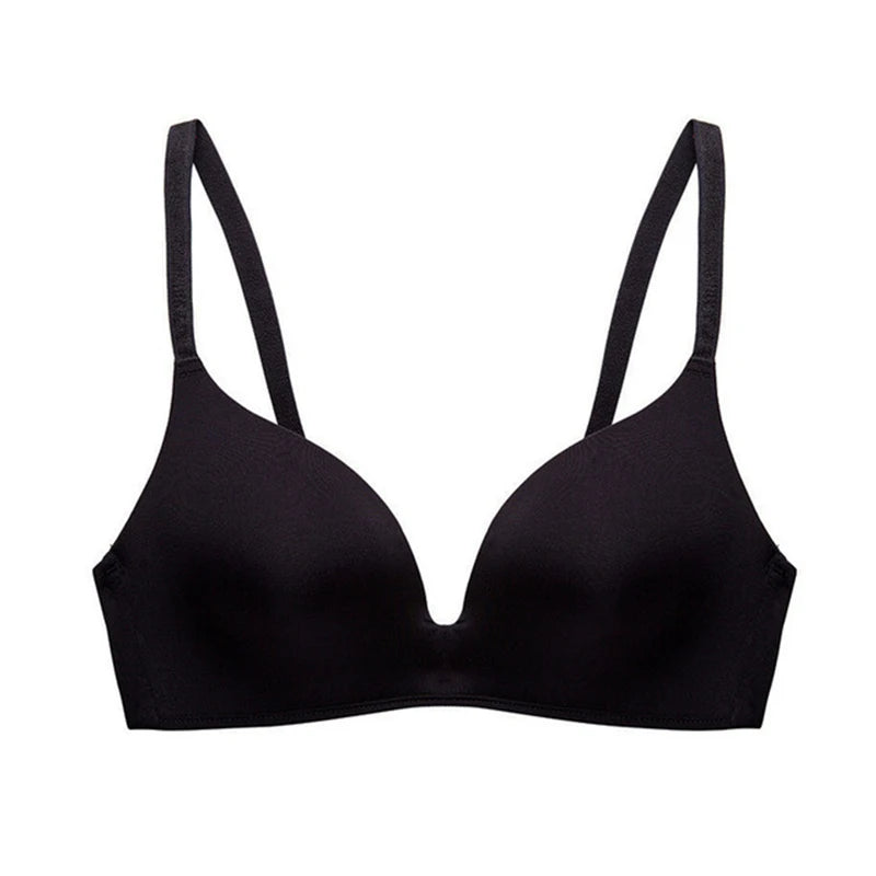 Bras for Women Seamless Bra Wireless Deep V Bra Female Thin Cup Brassiere