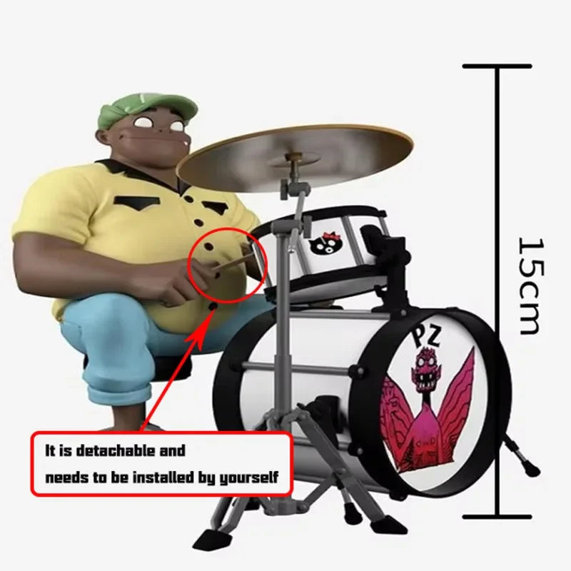 Gorillaz Band Action Figure Rock Band Member Figurine 2d Noodle Murdoc Russel Model Doll Figures Toys For Children Gifts