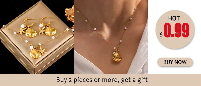 EILIECK 316L Stainless Steel Metal Chain Necklace For Women Fashion 18K Gold Plated Neck Chain Waterproof Jewelry Lady Gift