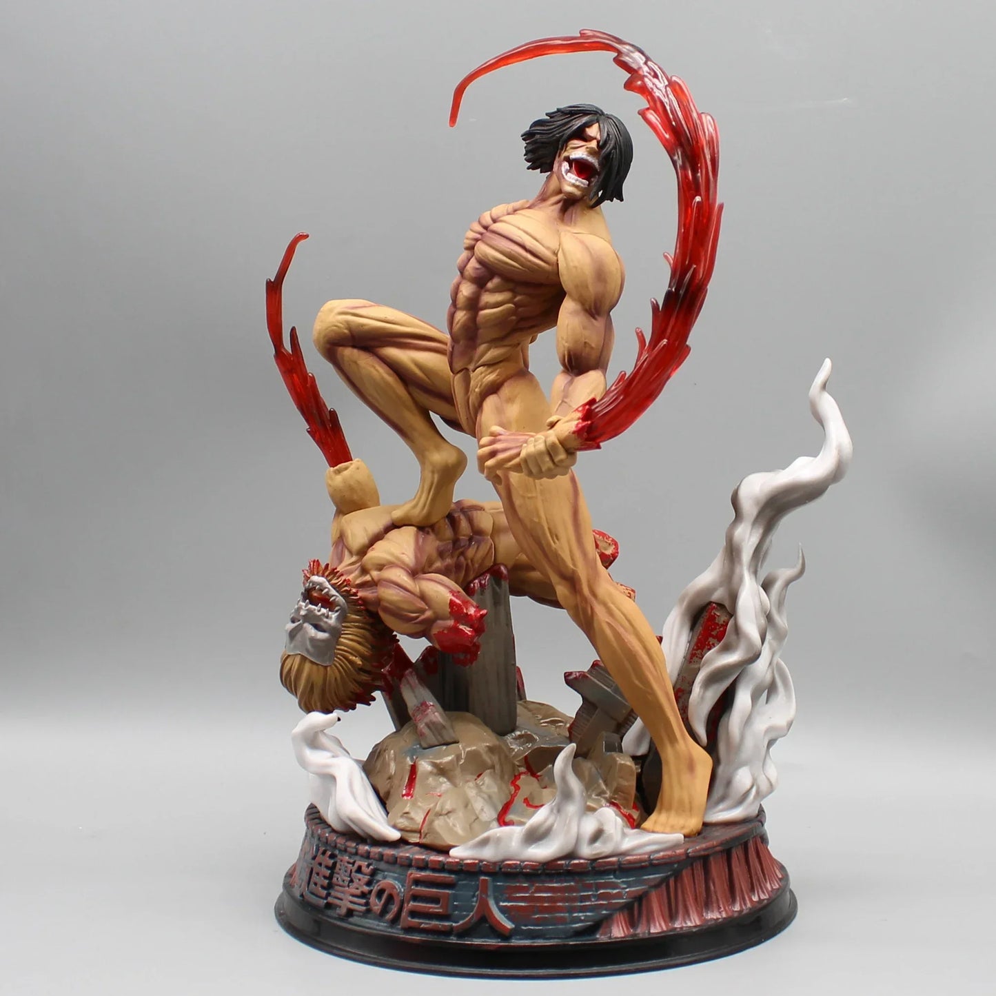 29cm/11.4inch Eren Jaeger Figure Manga Attack On Titan Anime Figures Jaeger Pvc Model Statue Doll Collection Decoration Toy Gift
