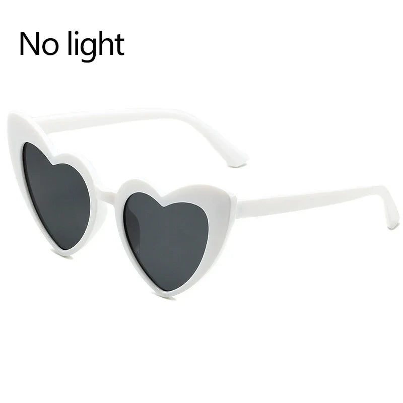 LED Just Married Glasses Wedding Bride To Be Surprise Gift Couple Glasses Souvenirs Glowing Heart Glasses Married Sunglasses