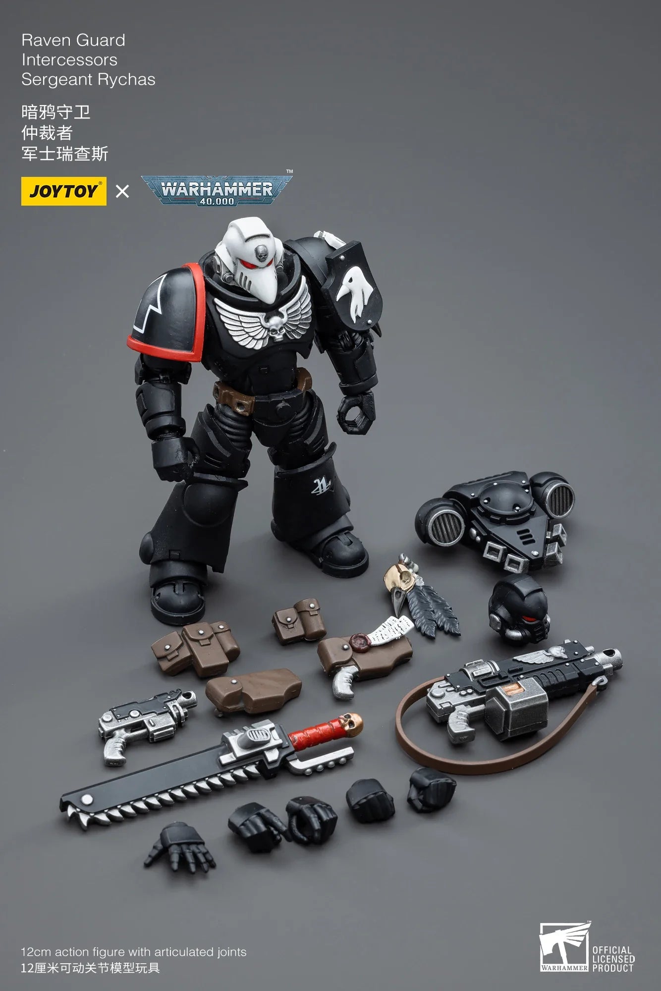 [IN-STOCK]JOYTOY Warhammer 40K 1/18 Action Figures Ultramarines Titus Victrix Guard Guilliman Anime Model Toys Gift