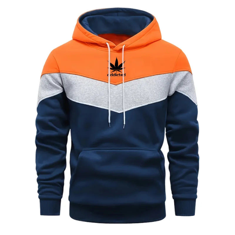 Hot Sales Mens Tracksuit Printed Casual Tricolor Sweatshirts High Quality Sports Jogging Man Clothing Single Piece Hoodie Pants