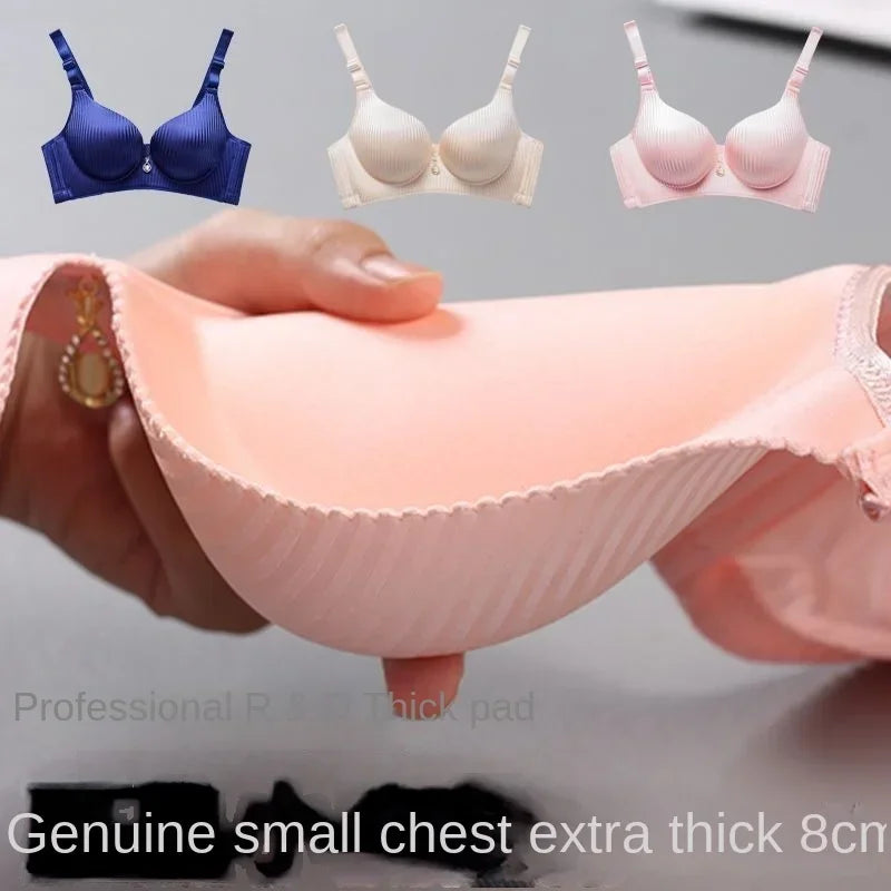 Underwear Women Set Thickened Bra Suit Gathering Adjustment Super Thick 8cm