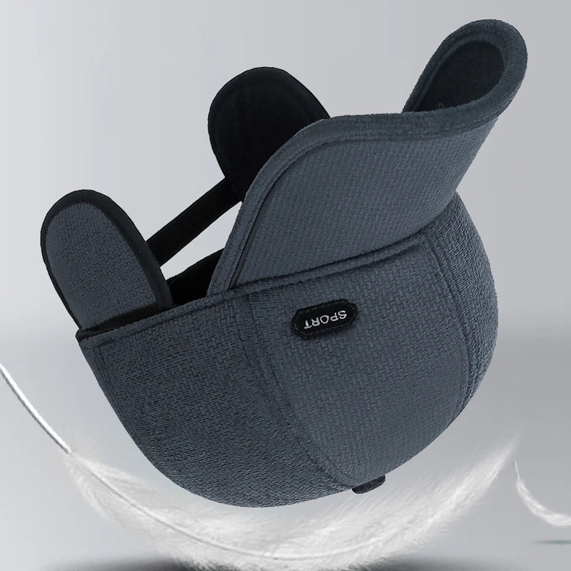 New Middle-Aged and Elderly Winter Windproof, Cold-Proof and Warm Baseball Cap With Ear Protection and Thickened Peaked Cap