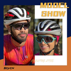 Sport Sunglasses Men: Road Bike Eyewear Protection Bicycle Goggles