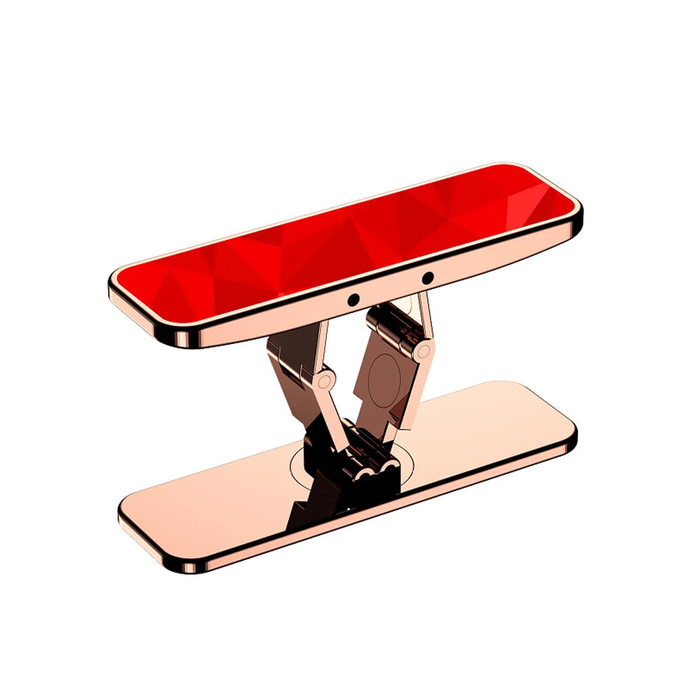 Mini Phone Holder 360° Rotating Invisible Metal Folding Phone Buckle