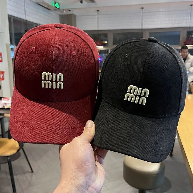Korean Version High-quality Hard-top Baseball Cap Women Men Spring Autumn Versatile Embroidery Suncap Male Female Classic Hat