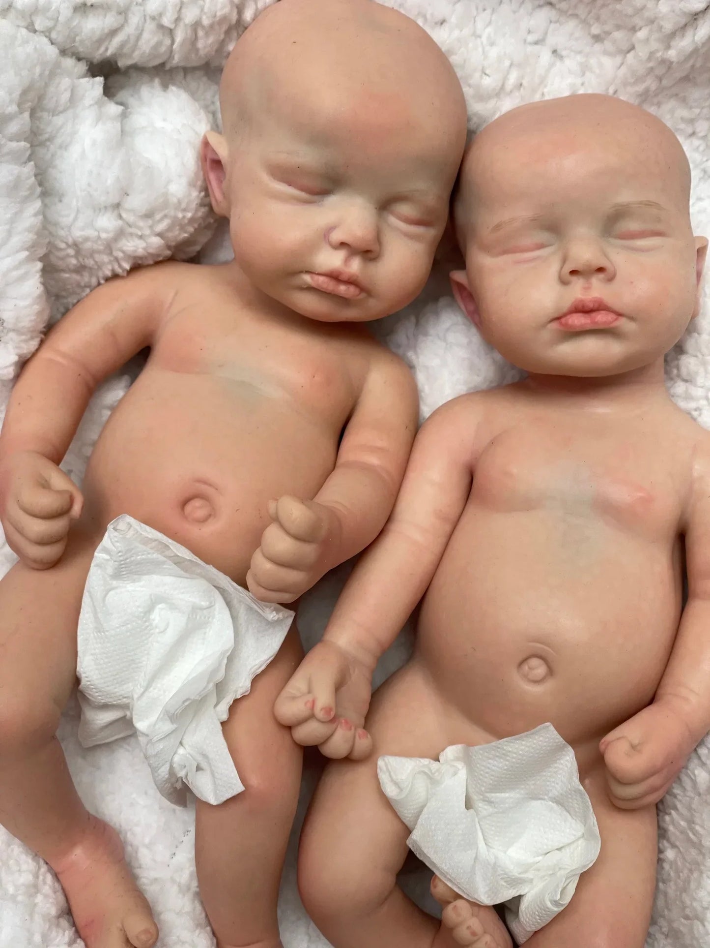 33cm Can Open Mouth Solid Silicone LouLou Bebe Reborn Girl and Boy Lifelike Reborn Dolls Muñecas Reborn Toy Corpo De Silicone