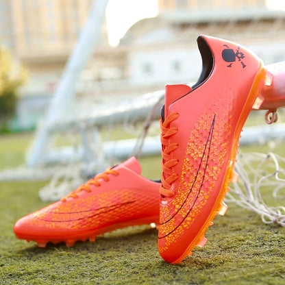 Men Soccer Shoes Kids Football Boots Women Breathable Soccer Cleats