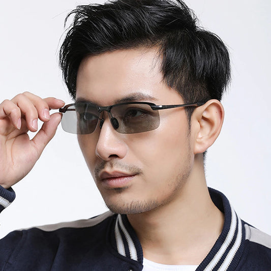Sunglasses Driving Fishing Chameleon Glasses Change Color Sun Glasses