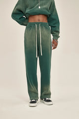 Spray-dye used men's sweatpants