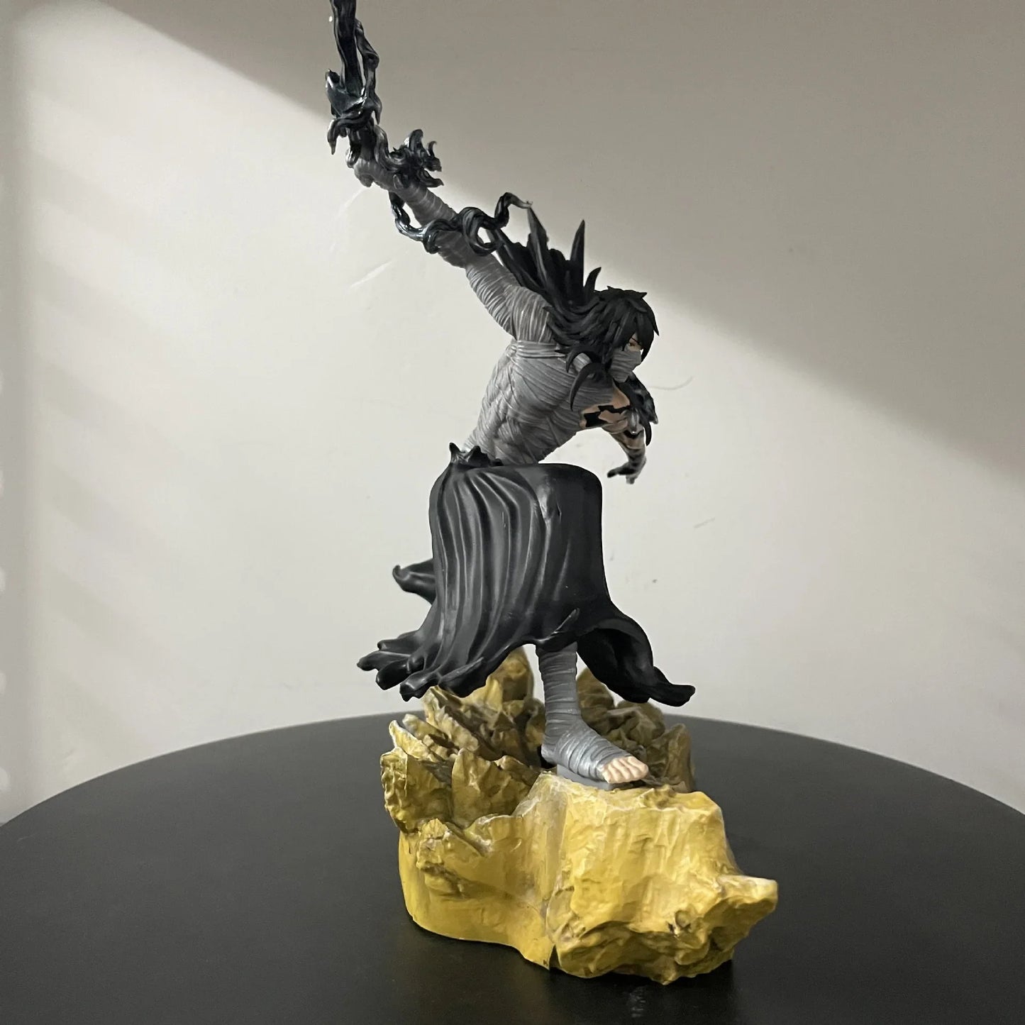 ‌Bleach Anime Ichigo Kurosaki 24cm Moonless Combat Figure Model Statue Collectible Desktop Decor for Boys Gift