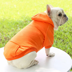 Dog Hoodie Winter Warm Dog Clothes for Small Medium Dogs French Bulldog