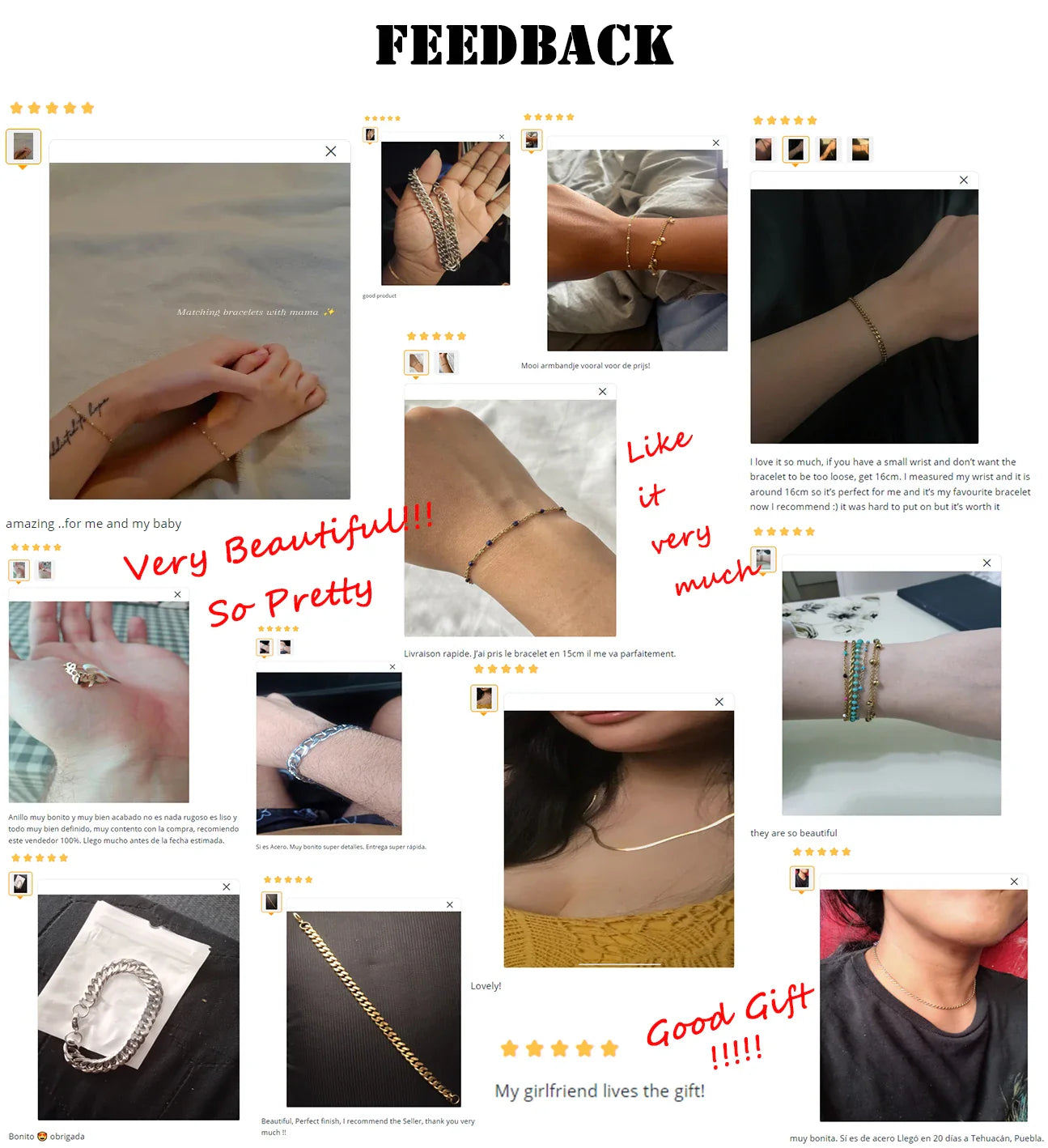 2.5MM 3MM 4MM 5MM 18k Real Gold Plated Stainless Steel Twist Rope Chain No Fade Necklace Jewelry for Men Women