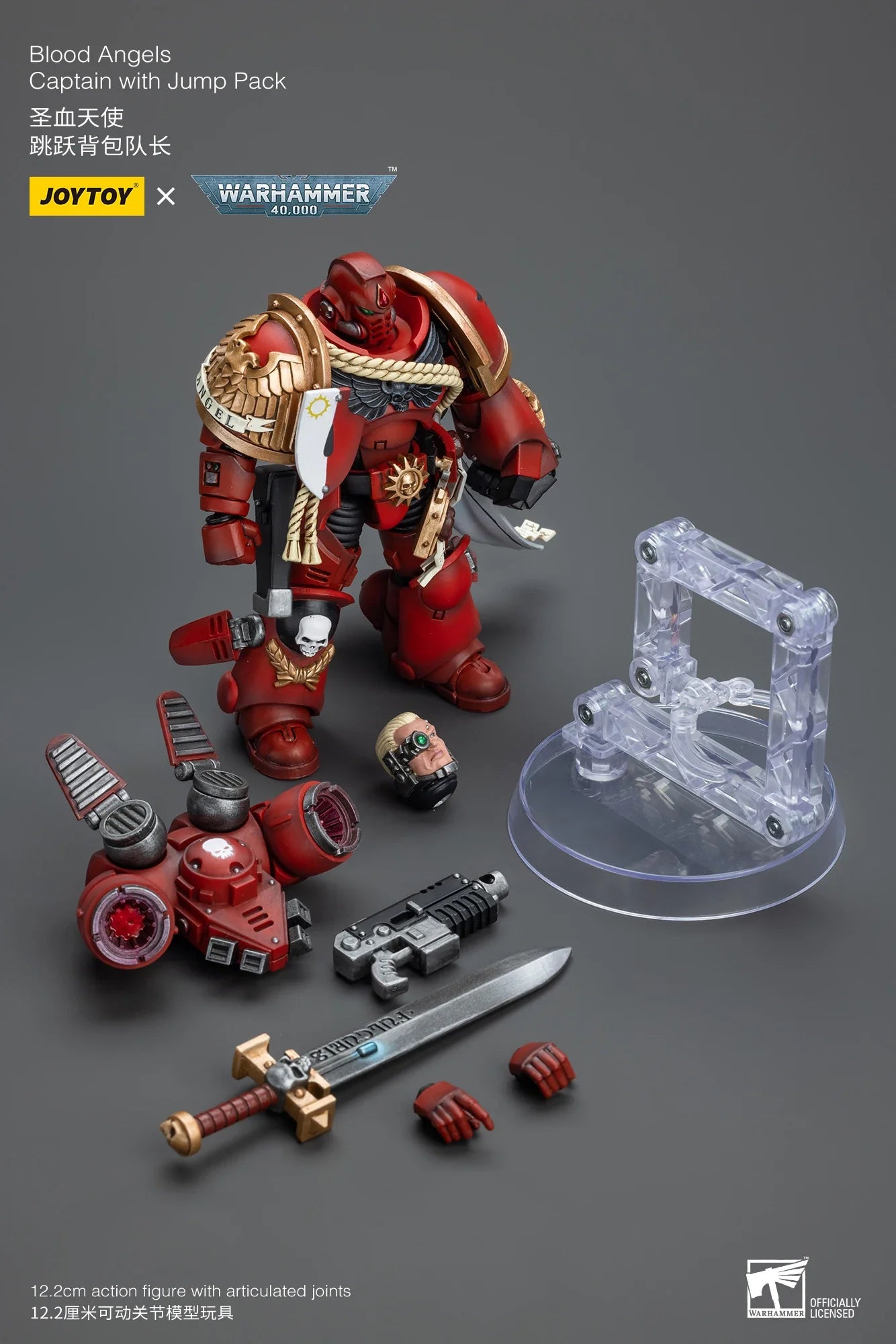[IN-STOCK]JOYTOY Warhammer 40K 1/18 Action Figures Ultramarines Titus Victrix Guard Guilliman Anime Model Toys Gift