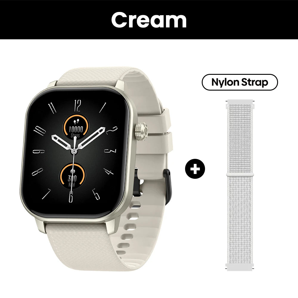 New 2025 Zeblaze GTS 3 GPS 2.01" Screen Sports Smartwatch Make/Receive Phone Calls Heart Rate SpO2 Stress Tracking Smart Watch