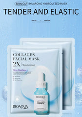 Centella Asiatica Collagen Face Mask Moisturizing Refreshing Sheet Masks Hyaluronic Acid Facial Mask Vc Skin Care