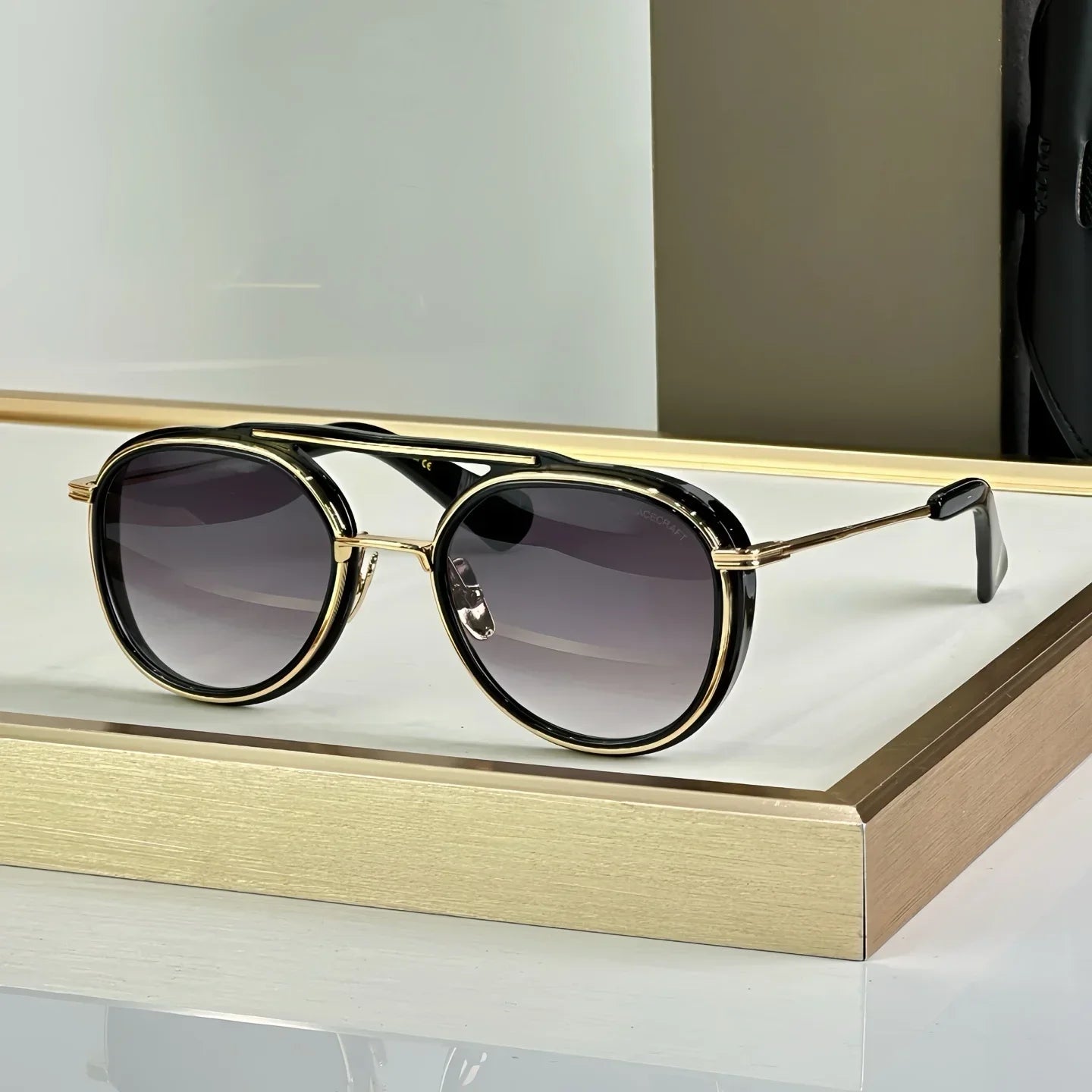 ADITA SPACECRAFT SIZE 52-21 Top Quality Sunglasses for Men Classic Women Luxury Designer sun glasses UV400 With box