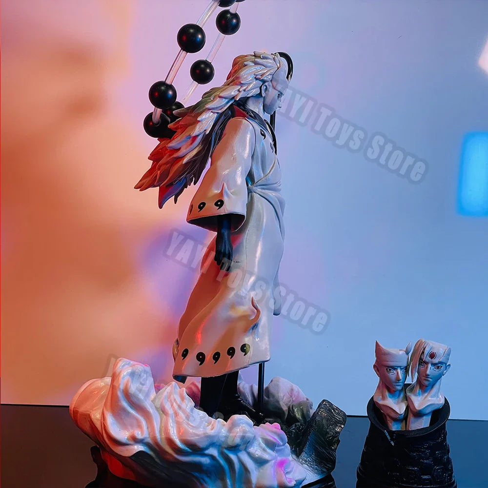 Naruto Shippuden GK Anime Figure  Six Paths Model Uchiha Madara  Action Figure 28cm PVC Statue Collectible Kids Toys Gifts