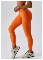 Athletic Quick Dry Jogging Female Push Up Sport Leggings High Waist Slim Pants