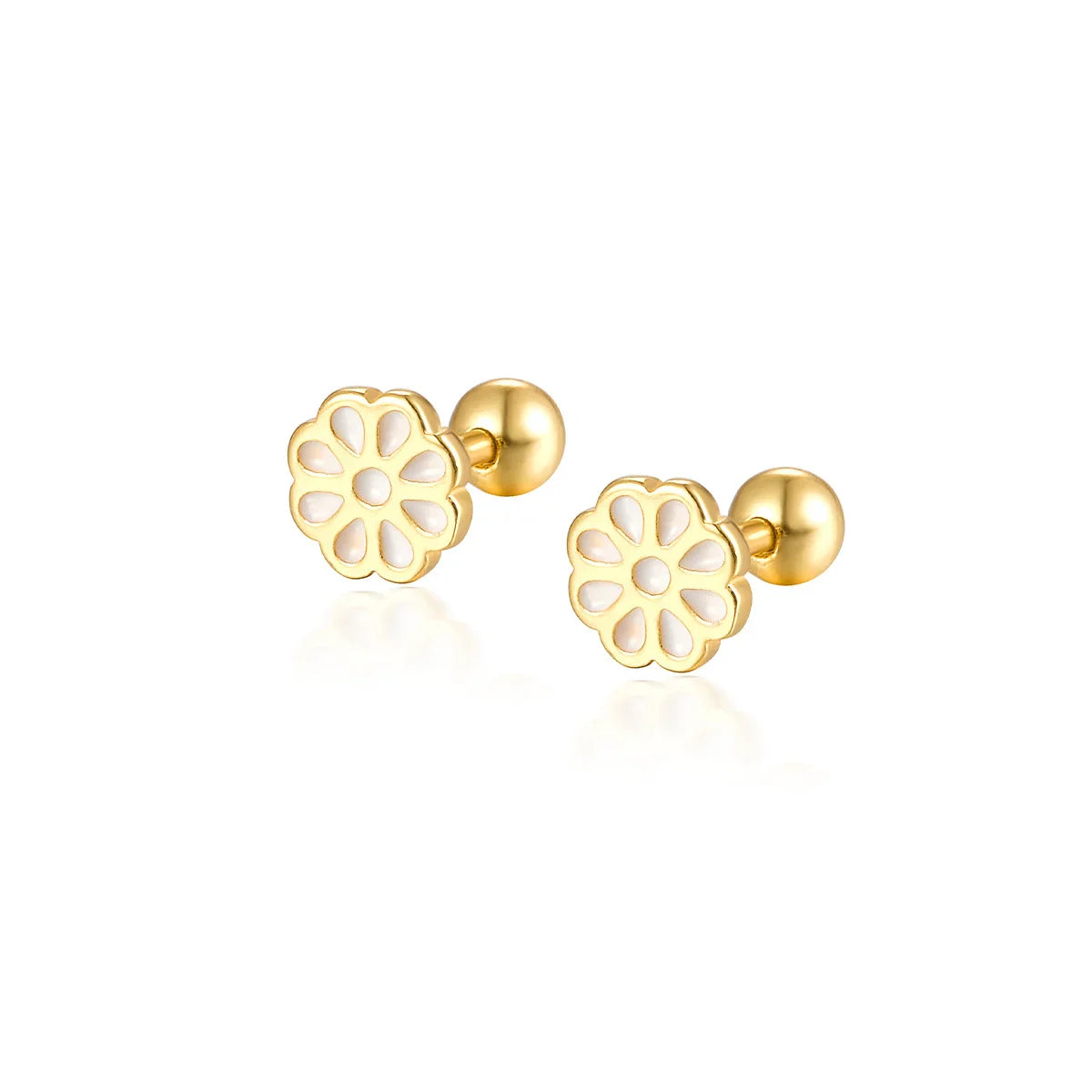 WANTME 925 Sterling Silver Fashion Love Butterfly Romantic Star Crown Screw Stud Earrings for Women Ear Bone Piercing Jewelry