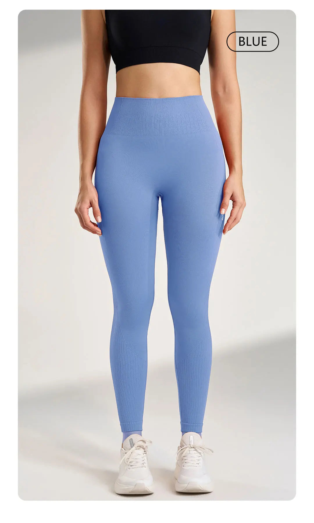 Gym Running Yoga Pants Women's Sports Leggings Long Pants High Waisted Tummy