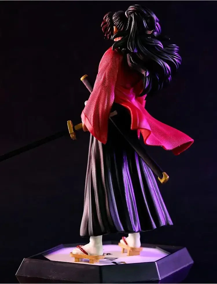 Anime Demon Slayer Figure Kamado Tanjirou Nezuko Action Figure PVC Model Toys Zenitsu Figurine Inosuke Kimetsu Yaiba Figura Gift