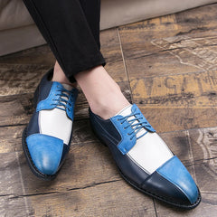 Golden Sapling Party Shoes for Men Retro Leather Men's Casual Business Shoe