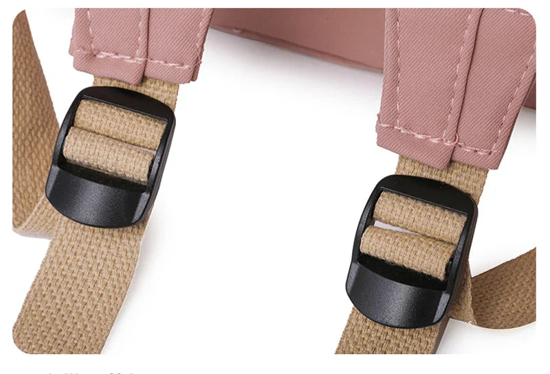 DIEHE Solid Color Women Backpack High Quality Youth Waterproof Backpacks for Teenage Girls Female School Shoulder Bag Bagpack