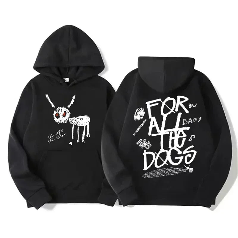 Drake rappers' men's and women's hooded sweatshirts hip-hop sweaters vintage