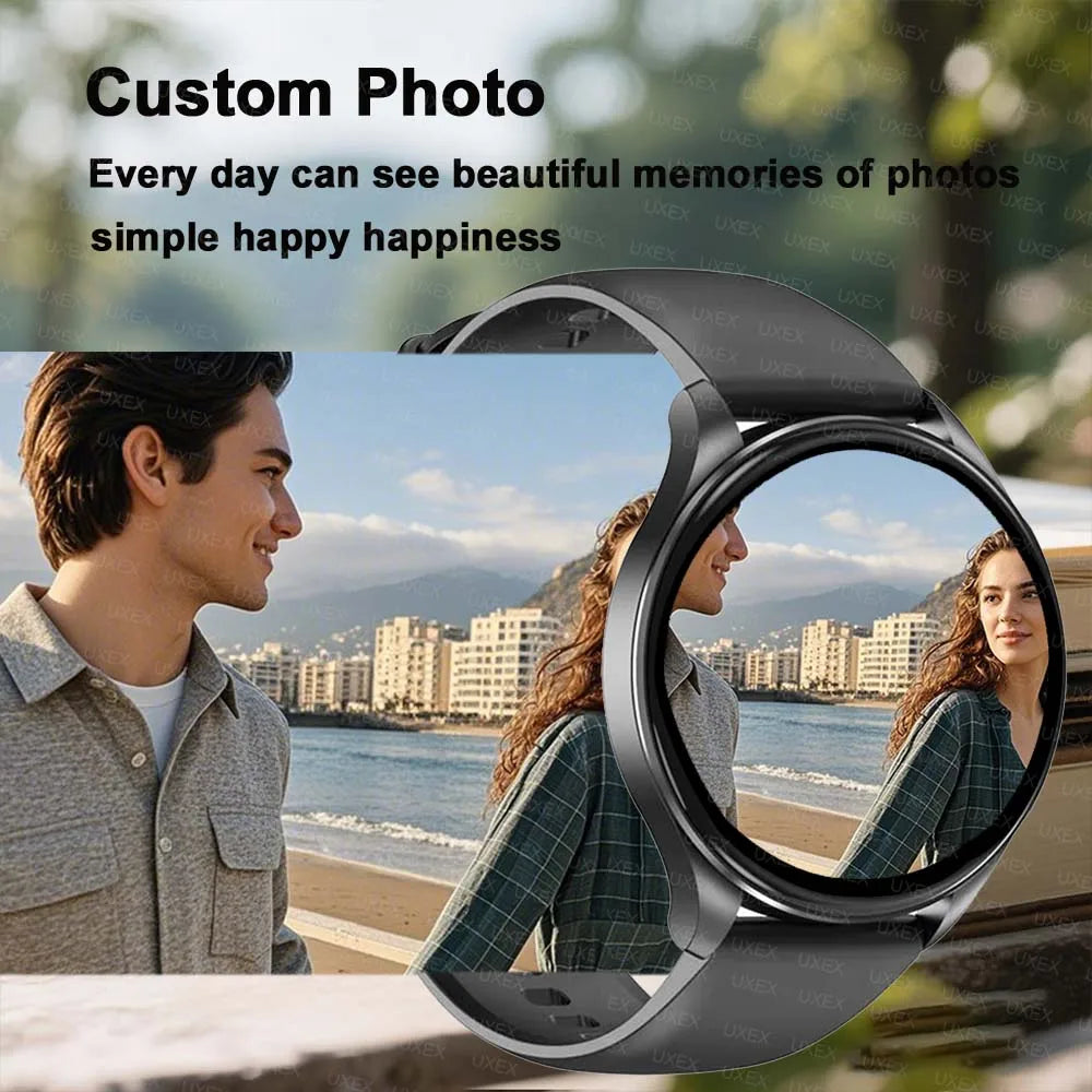For Classic Smartwatch App Control Men Sports Health Tracking Notification Reminder Bluetooth Call Alarm Clock Smart Watch 2025
