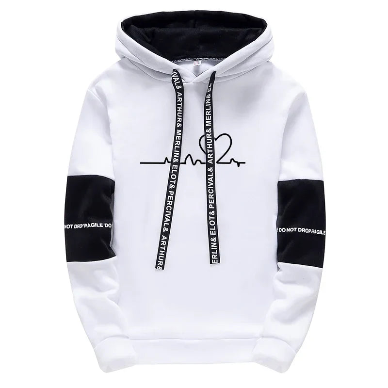 Hoodies Sportswear Sweatshirts for Men Comfortable Autumn Winter Sports Casual Fashion Versatile Sweatpants Daily Dressing Men's