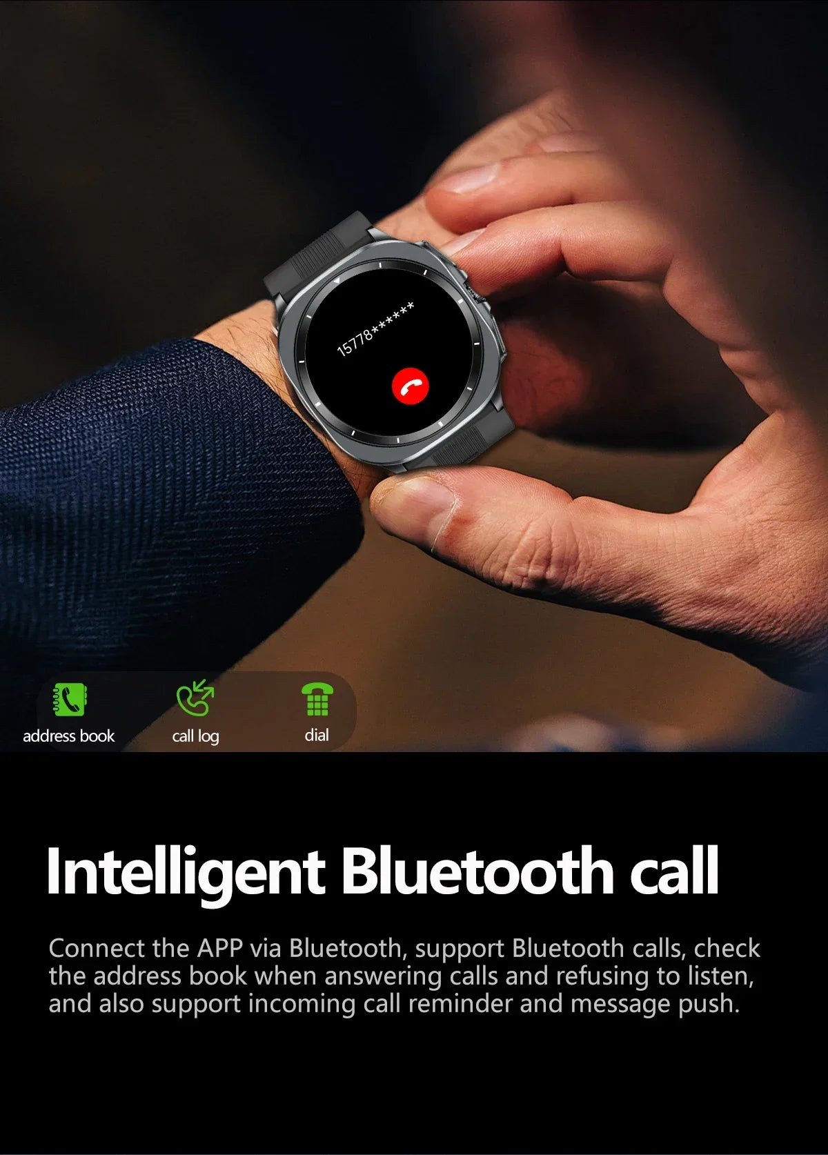 huawei Smart Watch men Bluetooth call watch