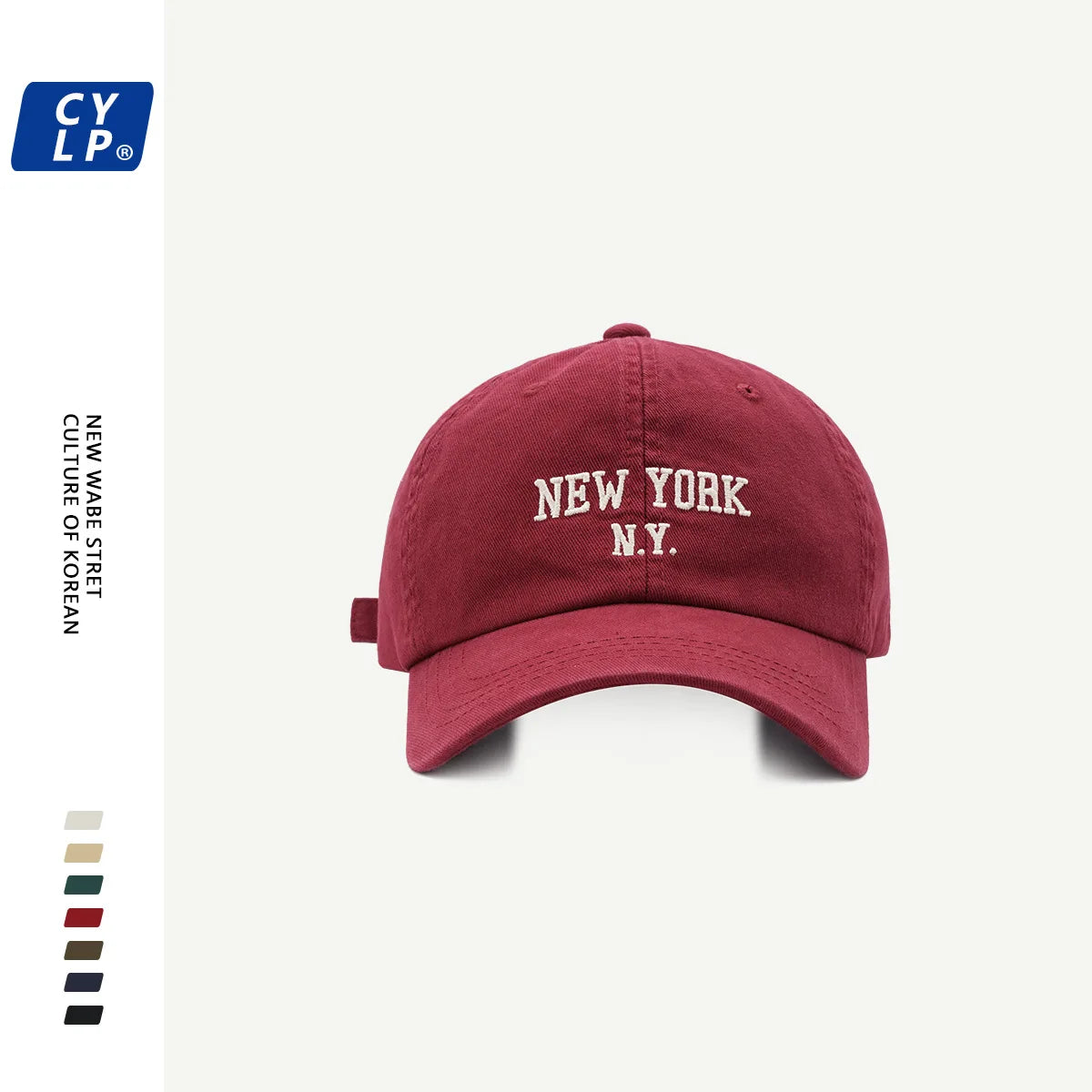 Retro Nostalgia Embroidered Baseball Caps Spring Autumn Women Men Leisure Peaked