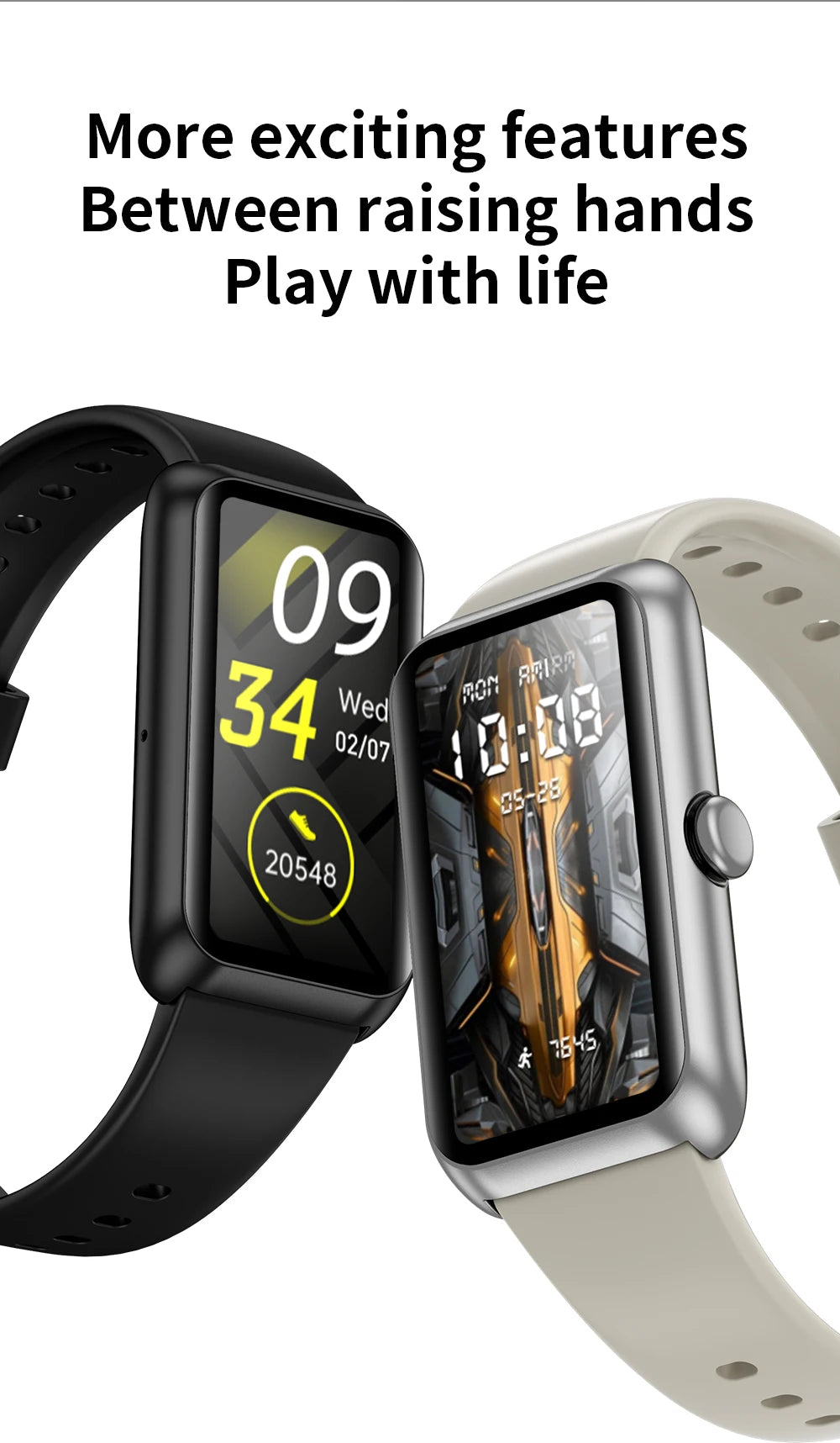 LIGE New Sport Fitness Tracker Smart Bracelet Heart Rate Blood Oxygen Monitor Call Reminder 1.47" Smartwatch Band For Men Women