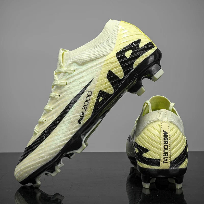 Sneakers Men Ultralight Soccer Shoes FG Football Boots Adult Futsal Sport