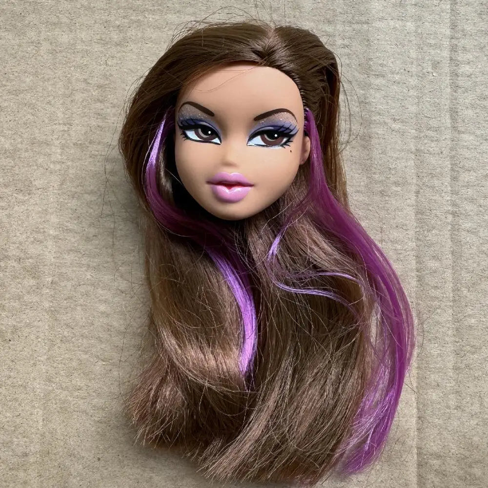 2001 Version Original Brazz Doll Multi-Joints Movable Vintage Rare Face Doll Heads Doll Shoes DIY Toys Accessories
