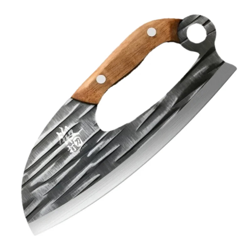 Stainless Steel Forged Meat Cleaver Labor Saving Kitchen Knife Super Fast