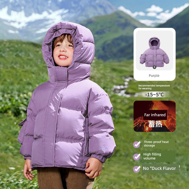 Boy Tops Baby Thick down Jacket