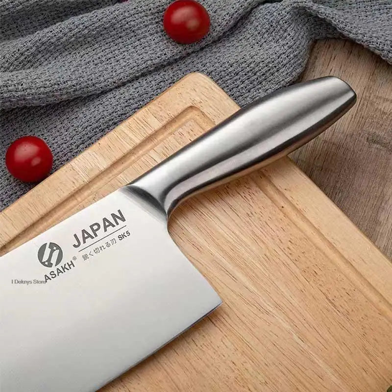 Japanese Kitchen Chef Knife Meat Fish Slicing Vegetable Cutter Stainless Steel Cleaver