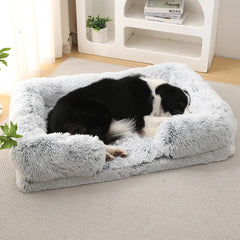 Large Dog Bed Plush Ring Cat Puppy Winter House Sleeping Mats On The Floor Sofa