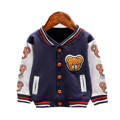 Baby Girls Boys Clothes Children Cotton Cartoon Jacket Toddler Fashion Sports