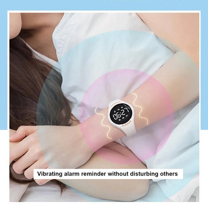 LED Smart Bracelet Multifunctional Fitness Wristband Sport Bracelet  for Male And Female Students Waterproof Smartwatch