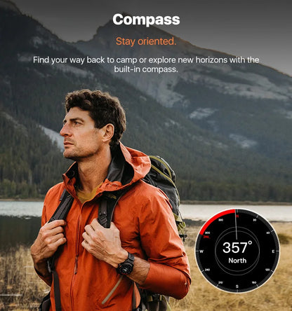 TicWatch Atlas Silver Smartwatch( Refurbished), GPS, barometer, compass, 110+ workout, only for Android