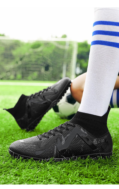 Men's Football Boots Professional Society Football Boot Outdoor Sports Kids Turf Soccer