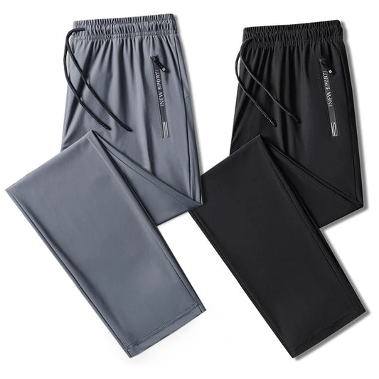 Plus Size 8xl 7xl 6xl Men Sports Pants Quick-Drying Men's Trousers Joggers Sportswear
